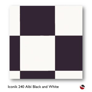Iconik 240 Albi Black and White