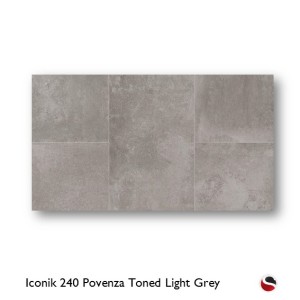 Iconik 240 Povenza Toned Light Grey