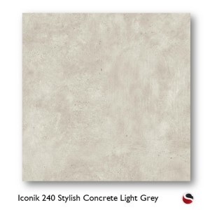 Iconik 240 Stylish Concrete Light Grey