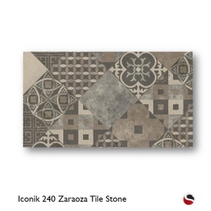 Iconik 240 Zaraoza Tile Stone