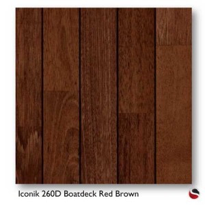 Iconik 260D Boatdeck Red Brown