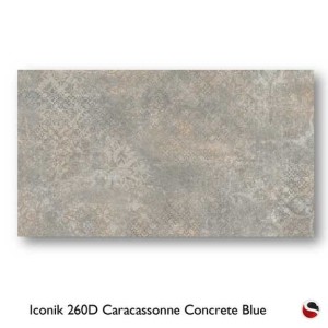 Iconik 260D Caracassonne Concrete Blue