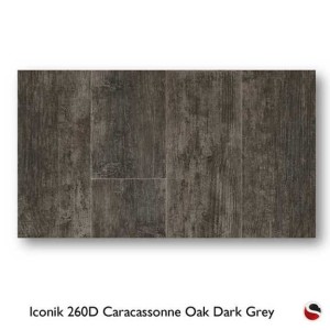 Iconik 260D Caracassonne Oak Dark Grey