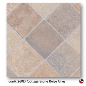 Iconik 260D Cottage Stone Beige Grey